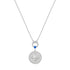 Silver Eight-Pointed Star Signet Necklace